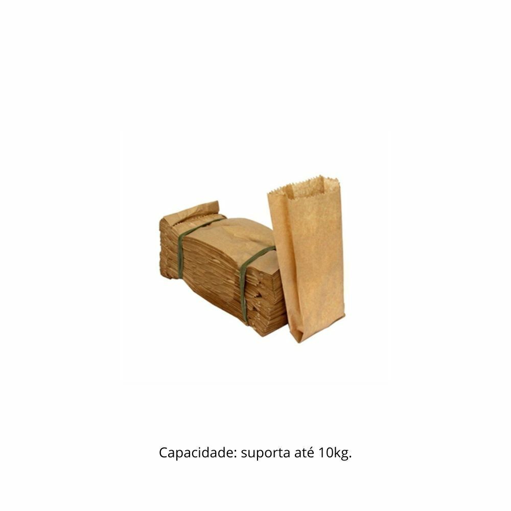 SACO PAPEL 10 KG KRAFT IRANI - PC C/500