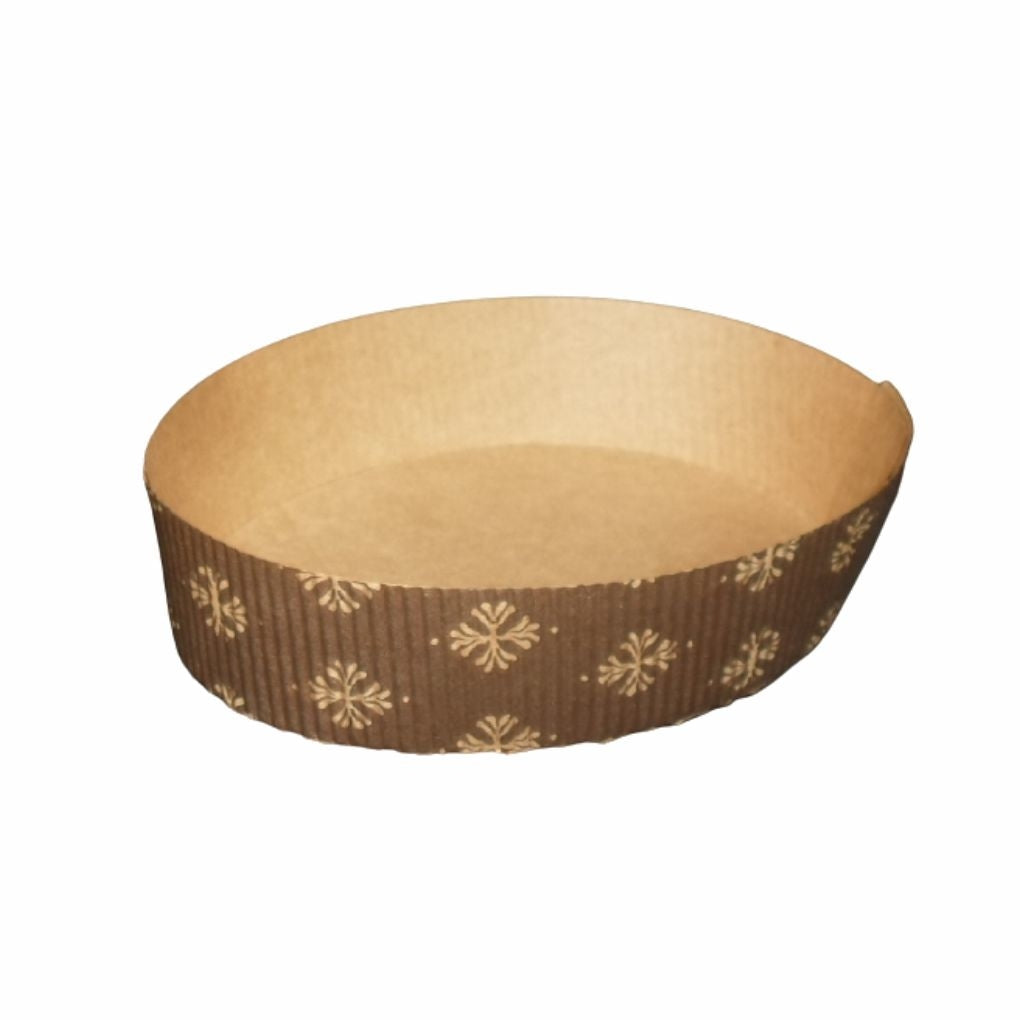 FORMA FORNEAVEL OVAL MICRO DECORADA 100G - PC C/50