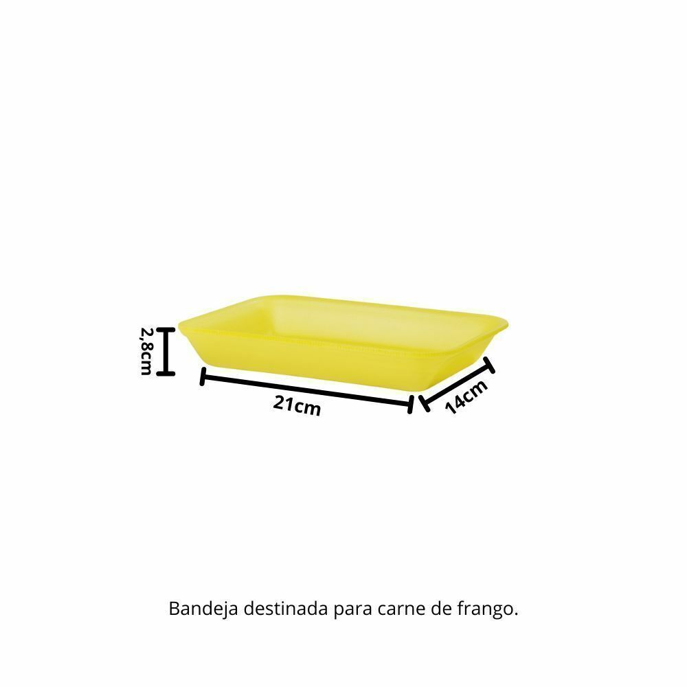 BANDEJA B2 FUNDA AMARELA - TFL-02 - FD C/4X100