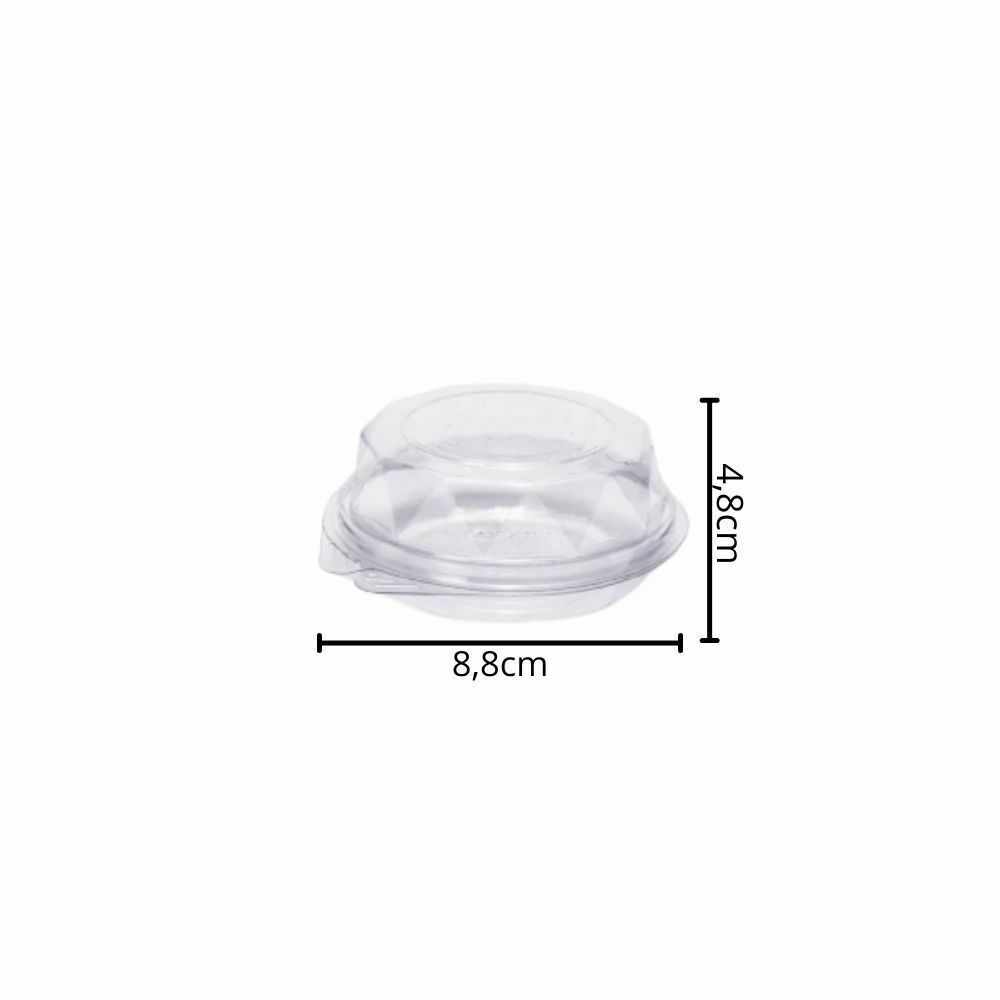 EMBALAGEM PET 1 DOCE REDONDO ART P 642AD - CX C/300