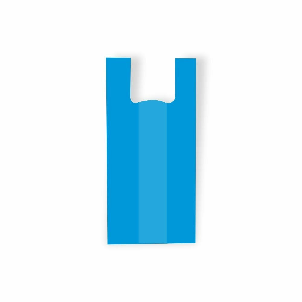 SACOLA C/ALCA 30X40 REC.AZUL - PC C/100