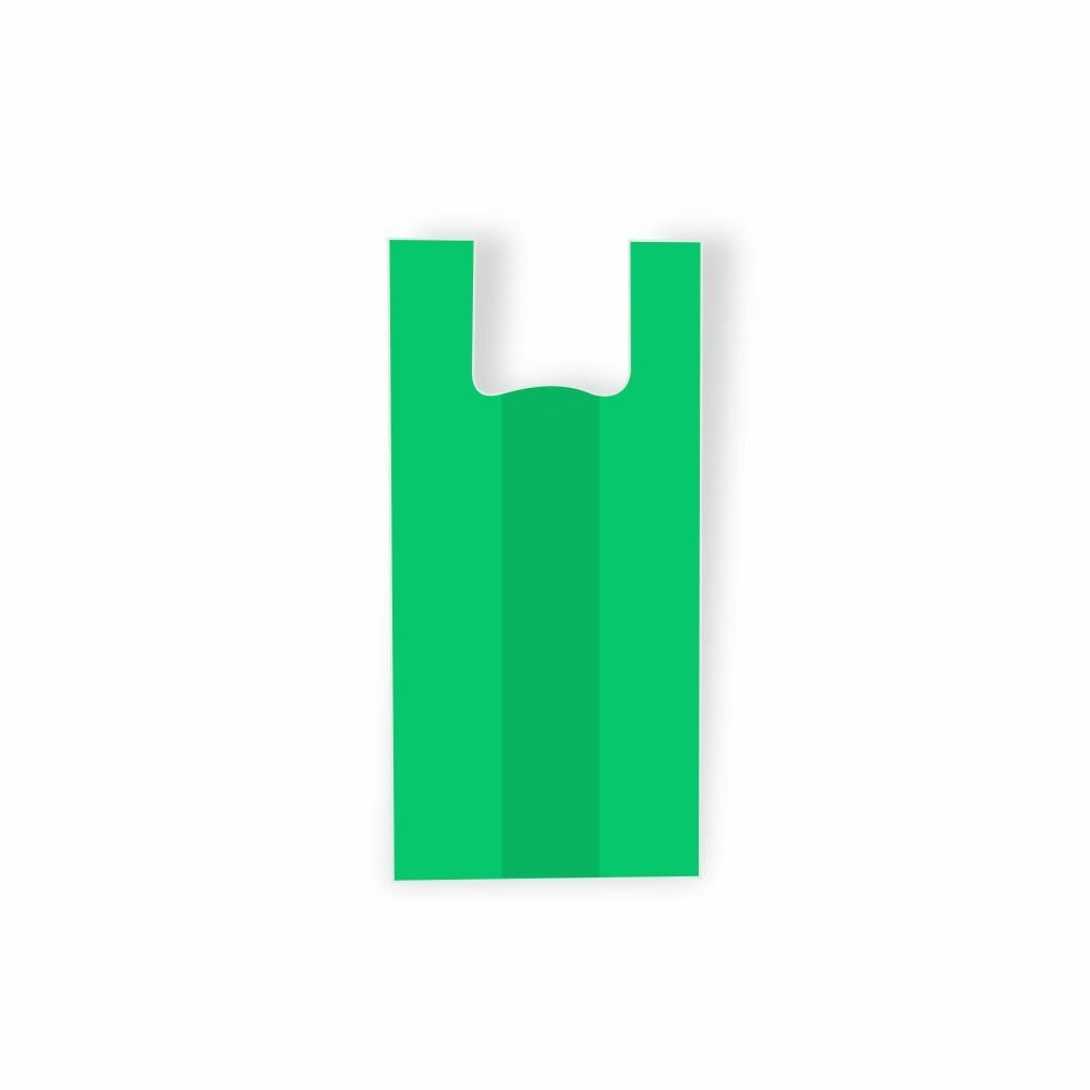 SACOLA C/ALCA 30X40 REC.VERDE - PC C/100