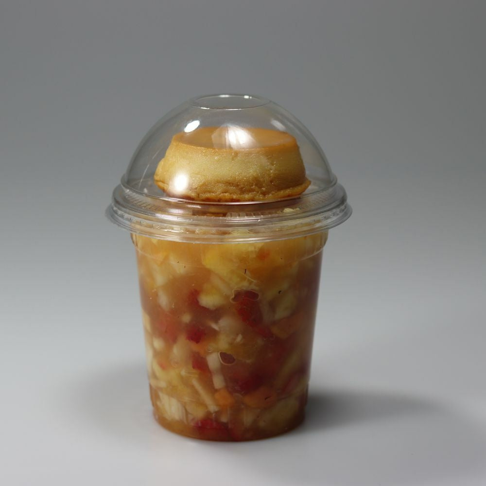 COPO 400ML PET C/TAMPA BOLHA - G 840SF - CX C/20X10