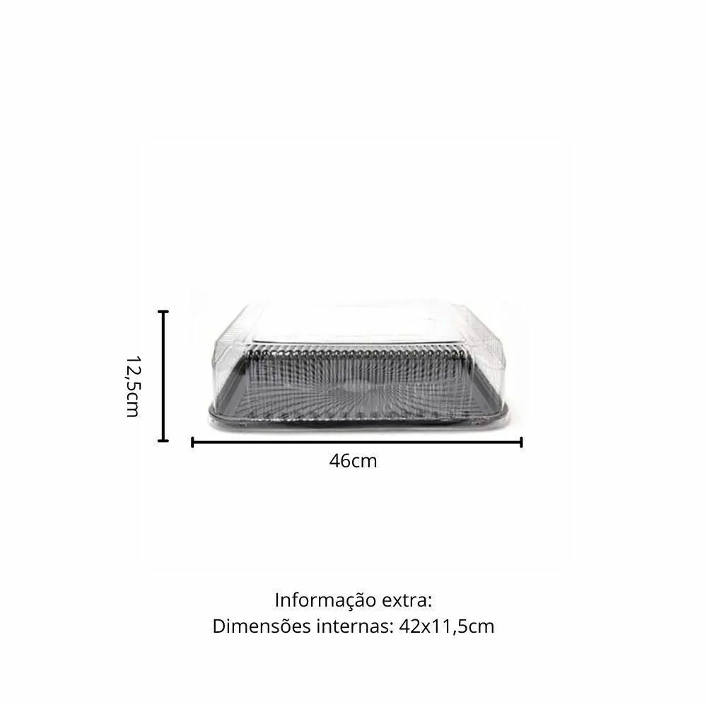 EMBALAGEM PET TORTA JUMBO PT - G 78M - CX C/20