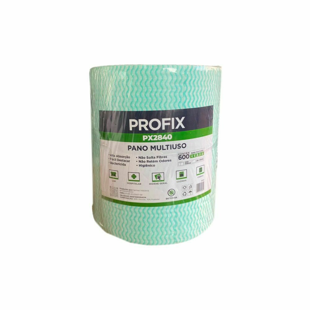 PANO MULTIUSO 35G VERDE 28CM - RL C/600