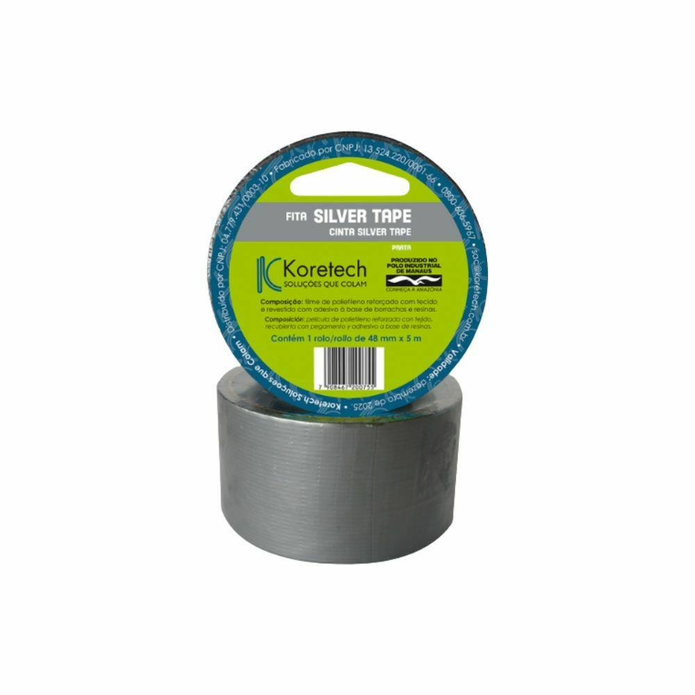 FITA SILVER TAPE 48MMX05M - UN