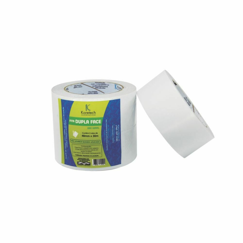 FITA DUPLA FACE TRADICIONAL 48MMX30M - PC C/2