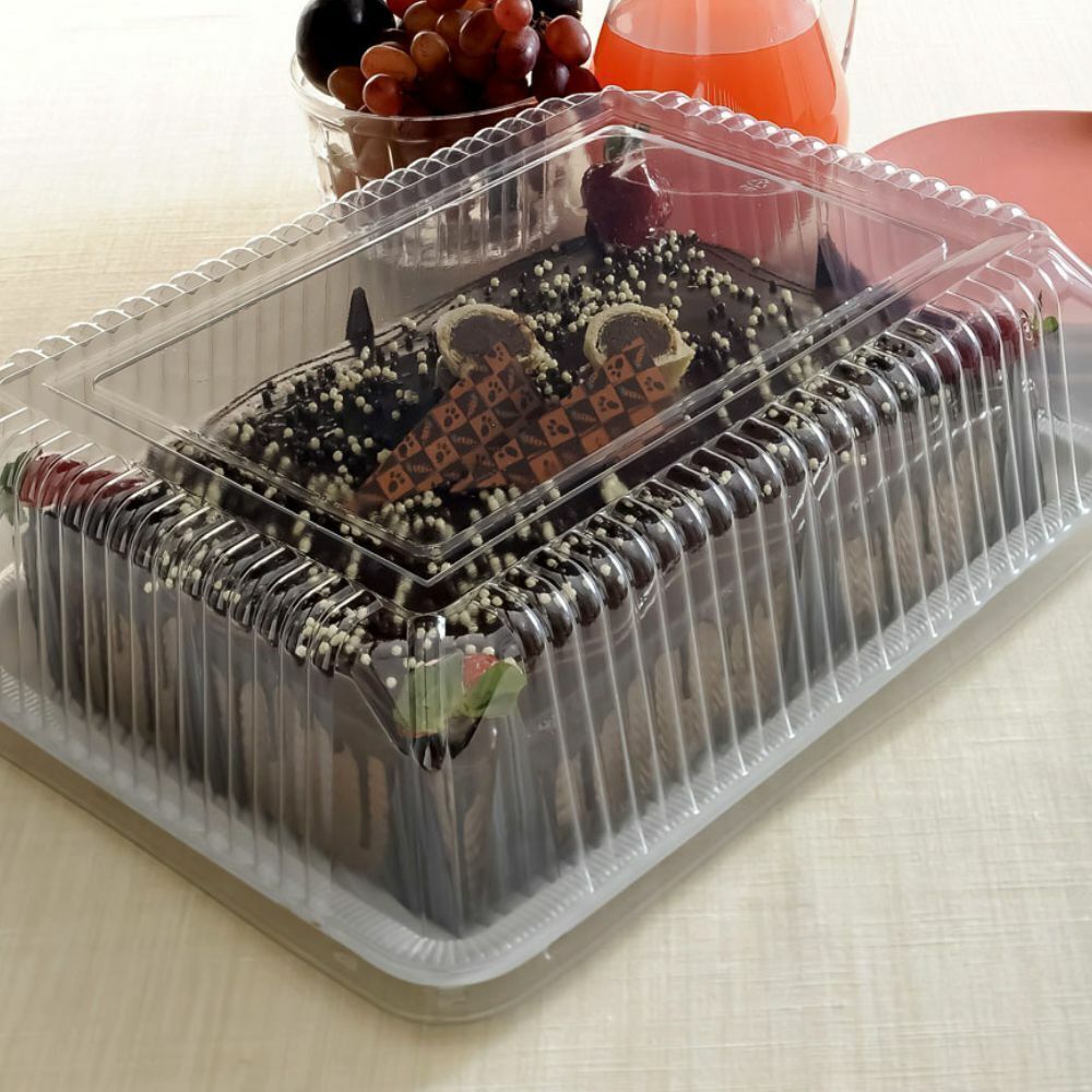 EMBALAGEM PET TORTA RET GR BR - G 70MM - CX C/40