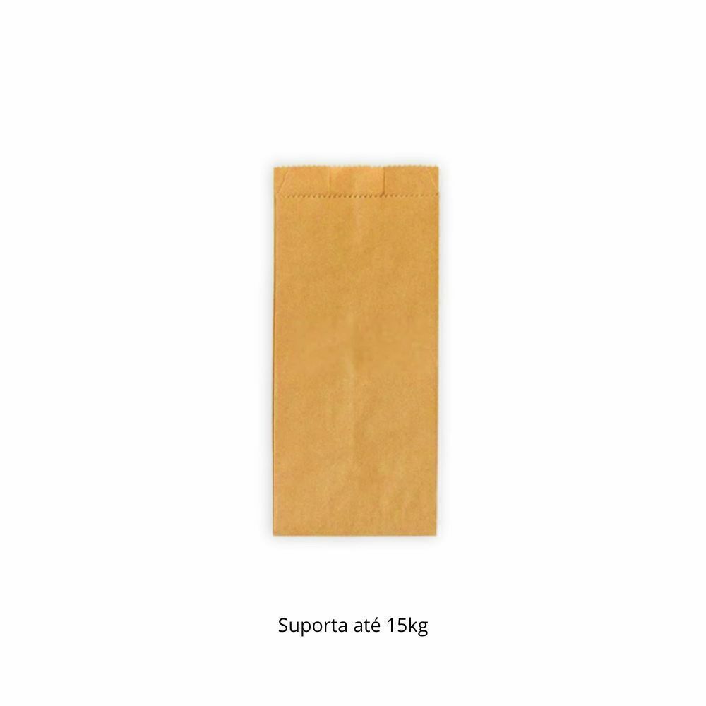 SACO PAPEL 15 KG KRAFT IRANI . - PC C/500