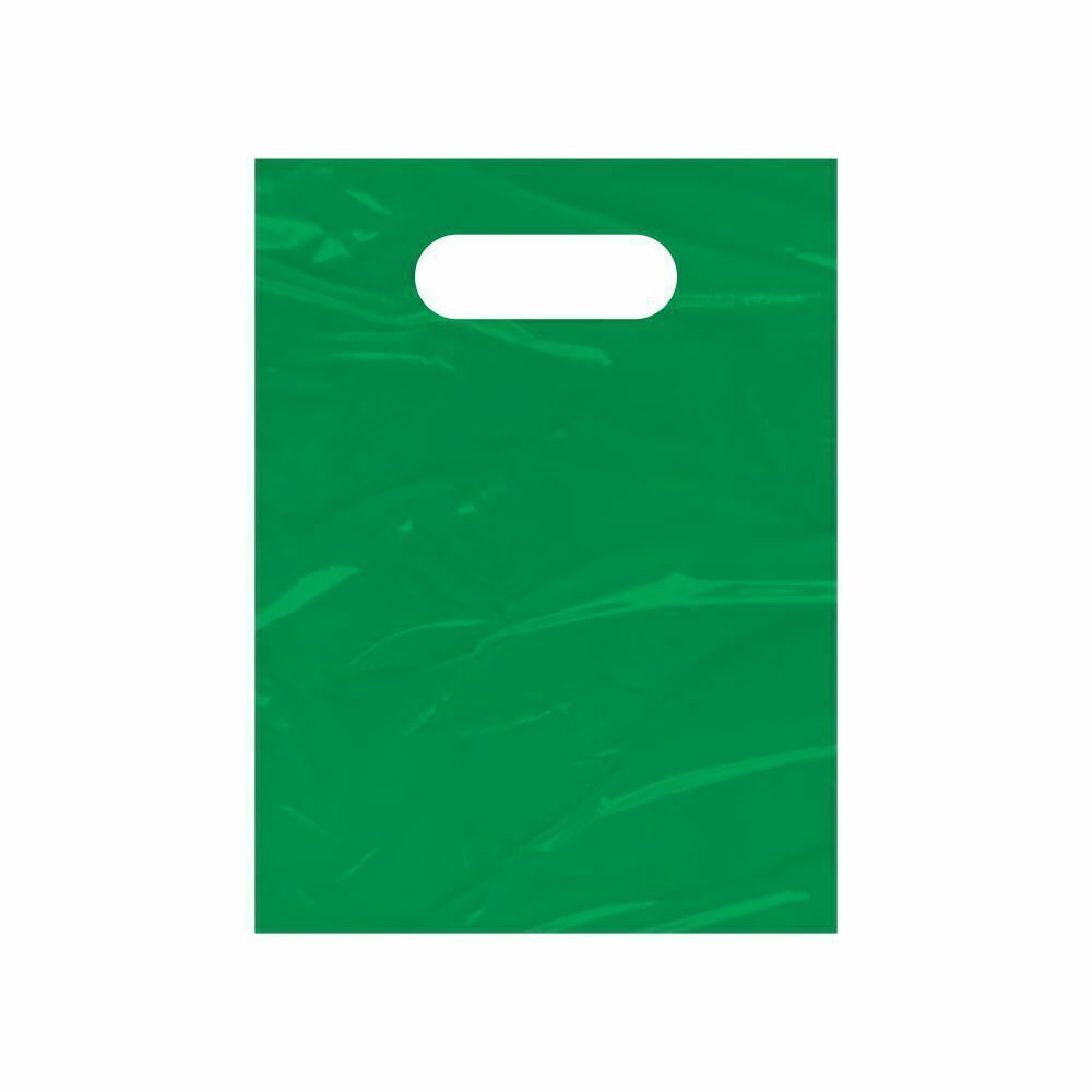 SACOLA BOCA DE PALHACO 20X30 VERDE - PC C/50