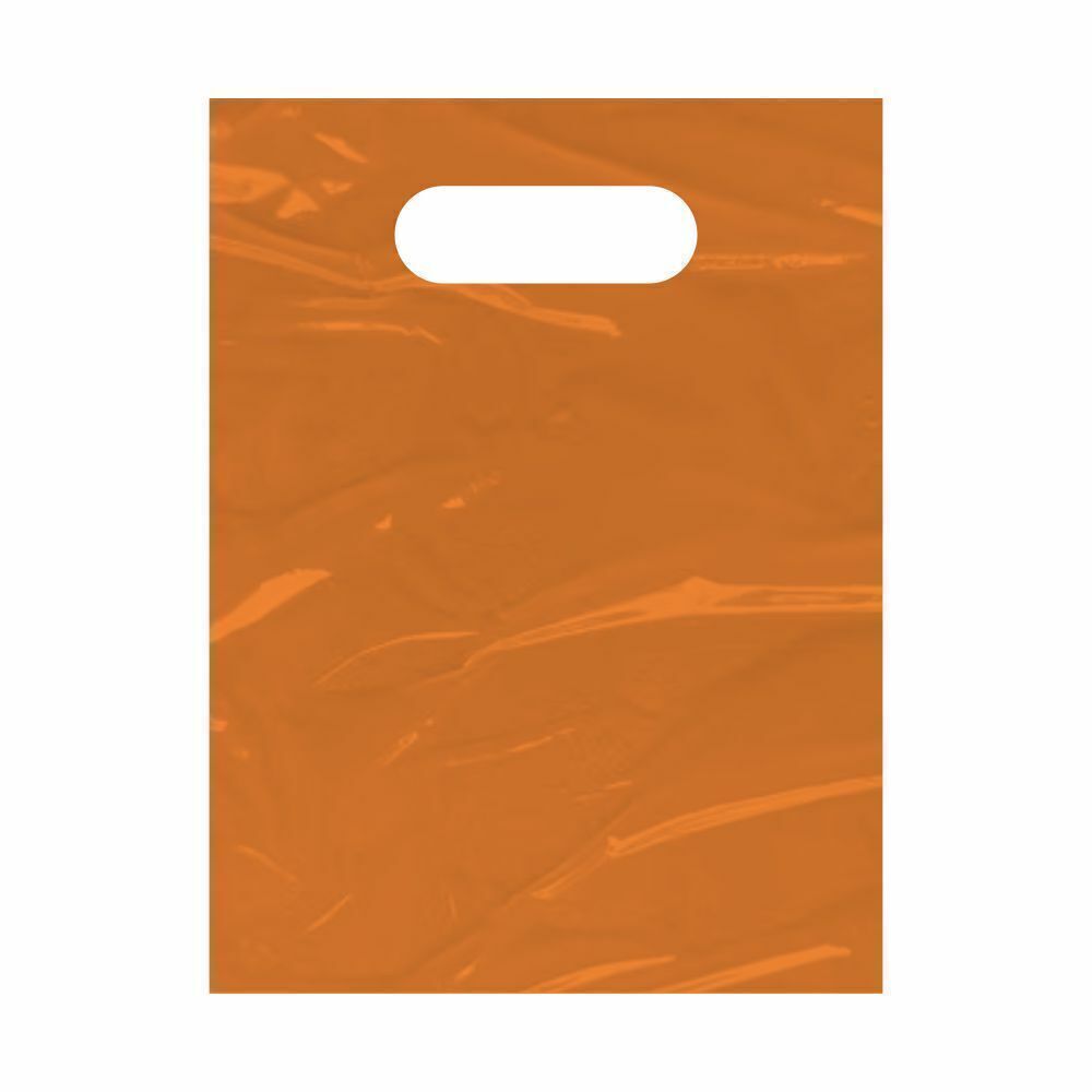SACOLA BOCA DE PALHACO 30X40 LARANJA - PC C/50