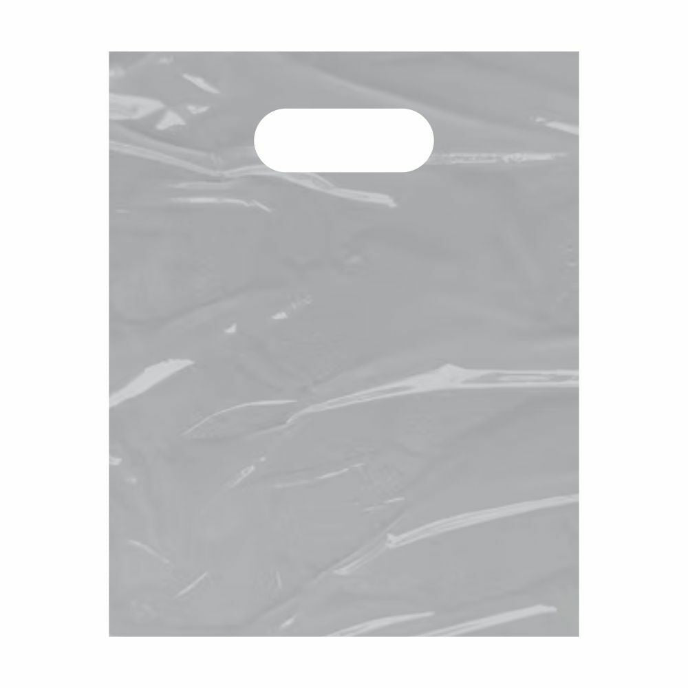 SACOLA BOCA DE PALHACO 40X50 PRATA - PC C/50