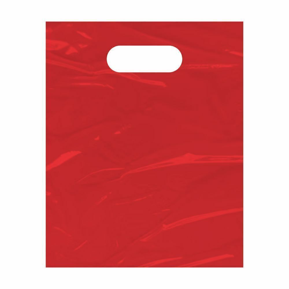 SACOLA BOCA DE PALHACO 40X50 VERMELHA - PC C/50