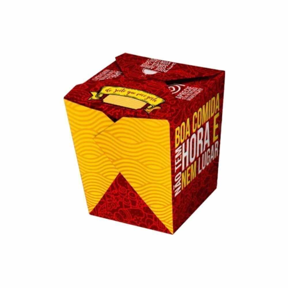 EMBALAGEM PARA REFEICAO BOX 500ML VERM - PC C/50