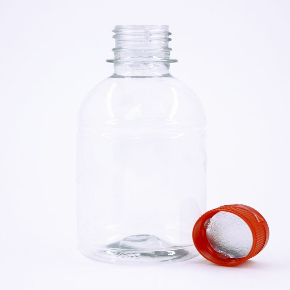 FRASCO CRISTAL RED C/TAMPA 500ML - PC C/144