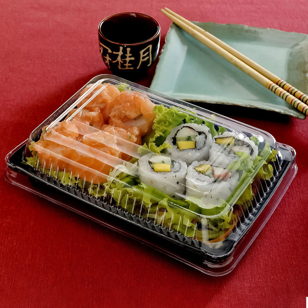 EMBALAGEM PET ORIENTAL PRETA - GO 912 - PC C/10