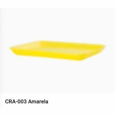 BANDEJA AUTO-ABS.B3 RASA AMARELA CRA003 - FD C/400