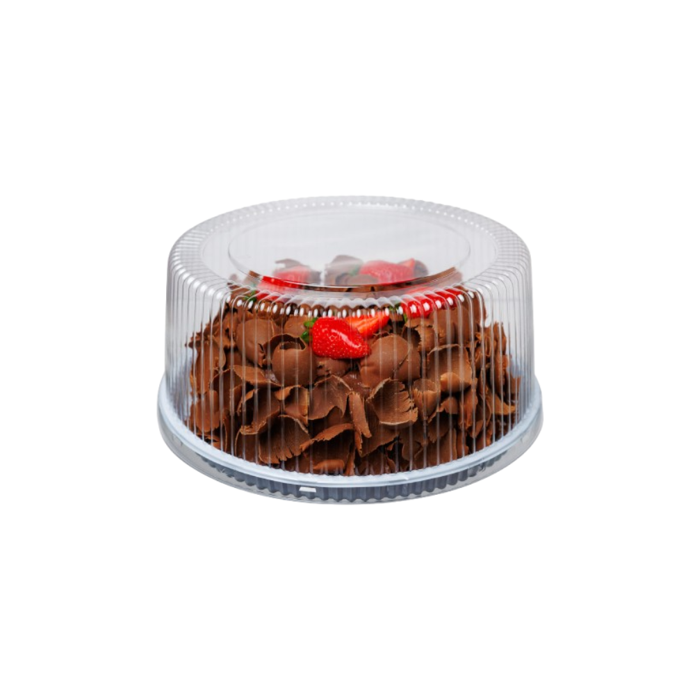 EMBALAGEM PET TORTA MINI BR - D 56A - CX C/50