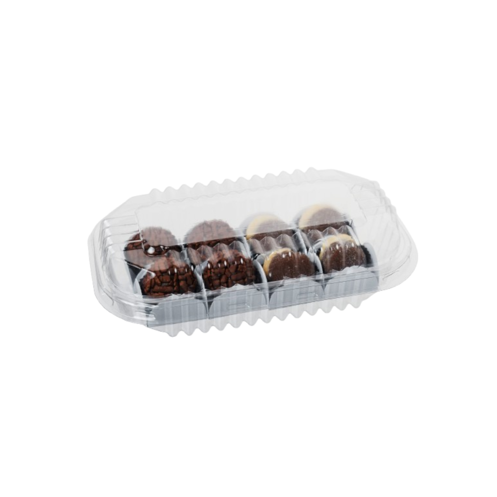 EMBALAGEM PET LEVA DOCE BAIXO - D 08 - CX C/100