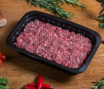 BANDEJA SEM BARREIRA 18X25X5 PRETA - CX C/260