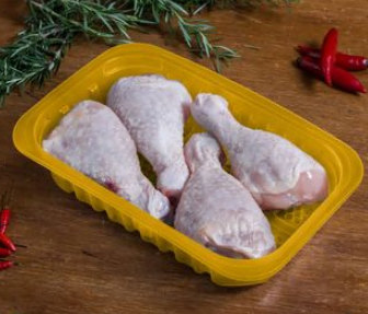 BANDEJA SEM BARREIRA 15X23X3 AMARELA - CX C/360