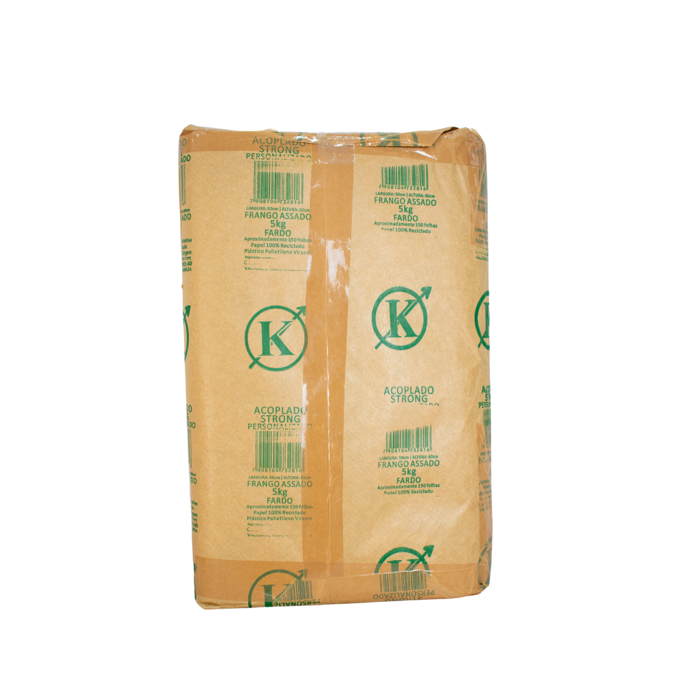 PAPEL ACOPLADO P/FRANGO ASSADO 50X60 - CX C/5KG