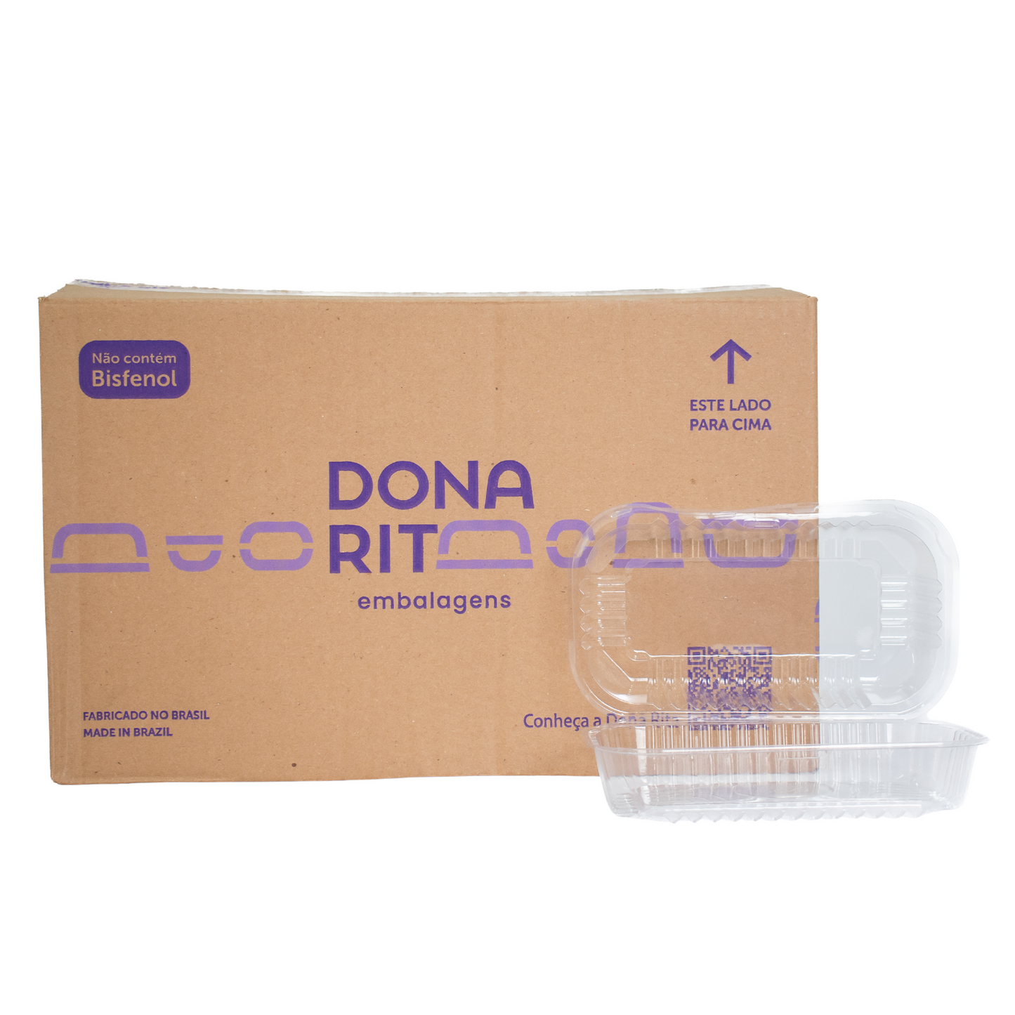 EMBALAGEM PET LEVA DOCE ALTO - DA 10 - CX C/100