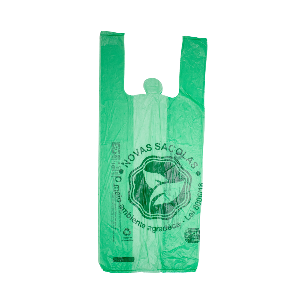 SACOLA C/ALCA 38X50 VOLTE SEMPRE.