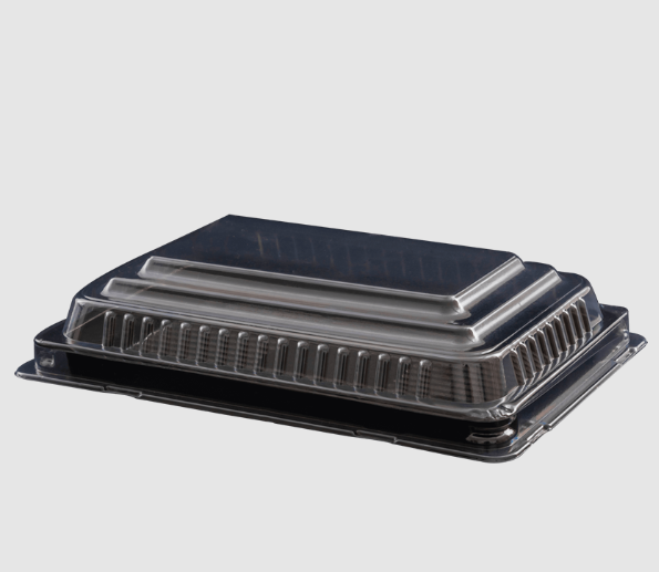 EMBALAGEM PET P/ SUSHI FUNDO - S 915PR - CX C/100