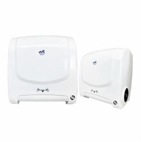 DISPENSER P/PAPEL TOALHA AUTO CORTE BCO. - CX C/4