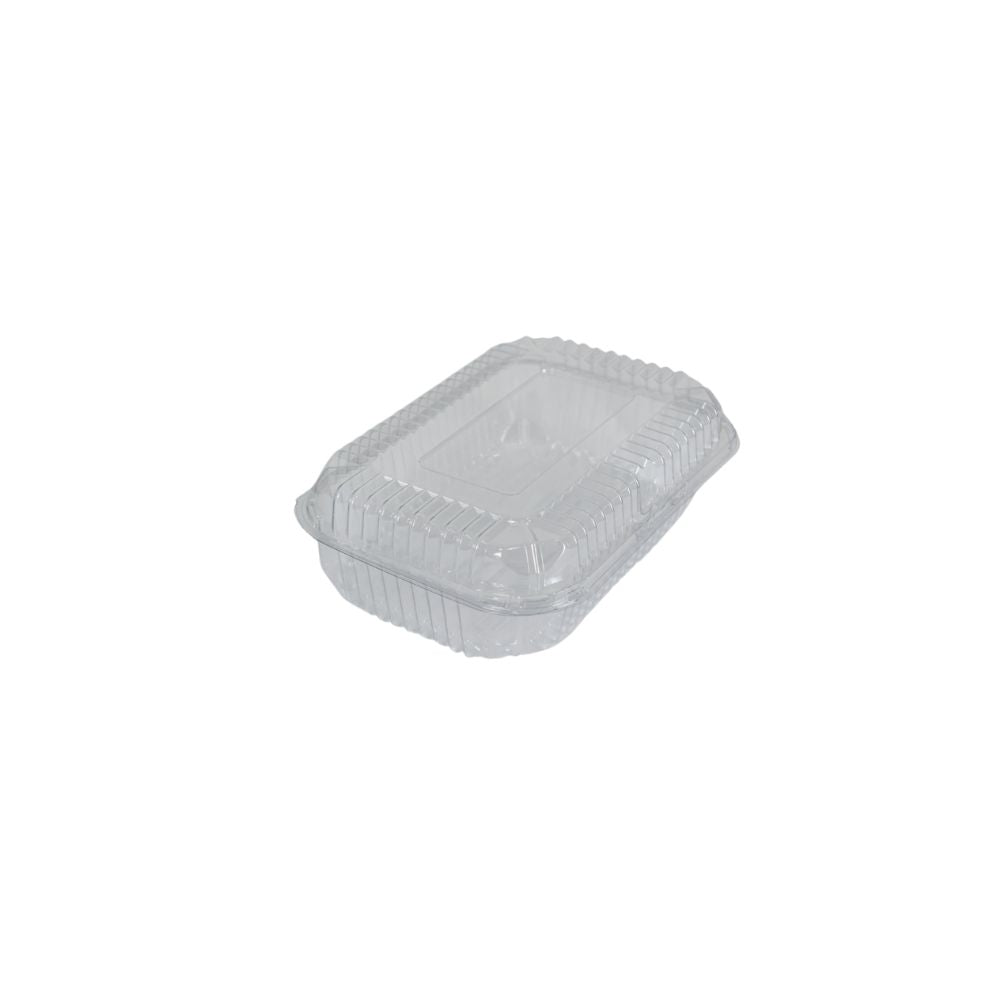 EMBALAGEM PET ROCAMBOLE BAIXO PL 18 SF – 240MM × 166MM × 76MM – 2L – CRISTAL – PACOTE COM 5 UNIDADES