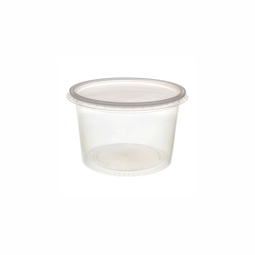 POTE 140ML C/TAMPA CRISTAL - PP - CX C/34X25