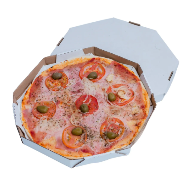 EMB. P/PIZZA 35CM BRANCA S/IMPRESSAO - PC C/25