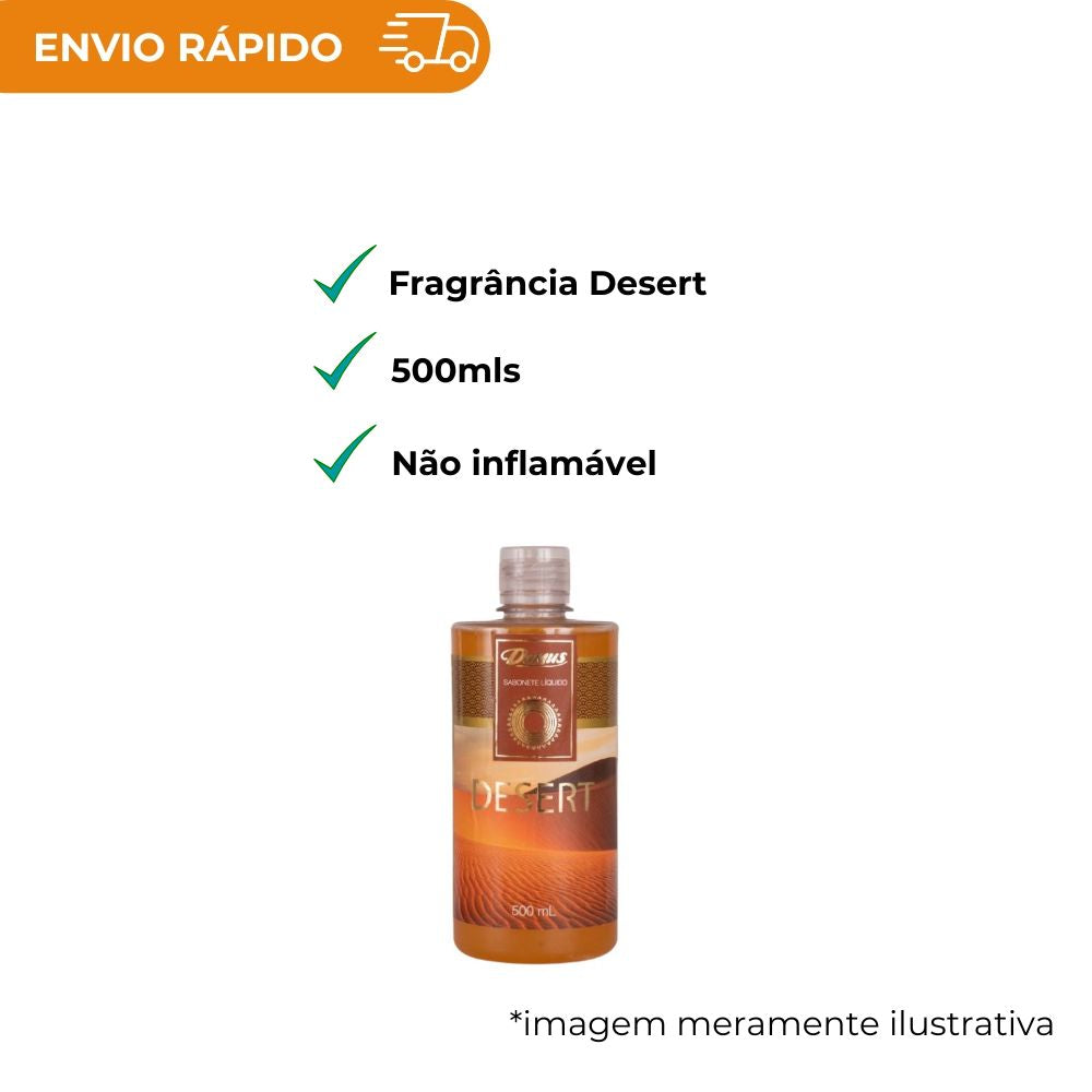 SABONETE LIQ DOMUS DESERT 500ML - UN