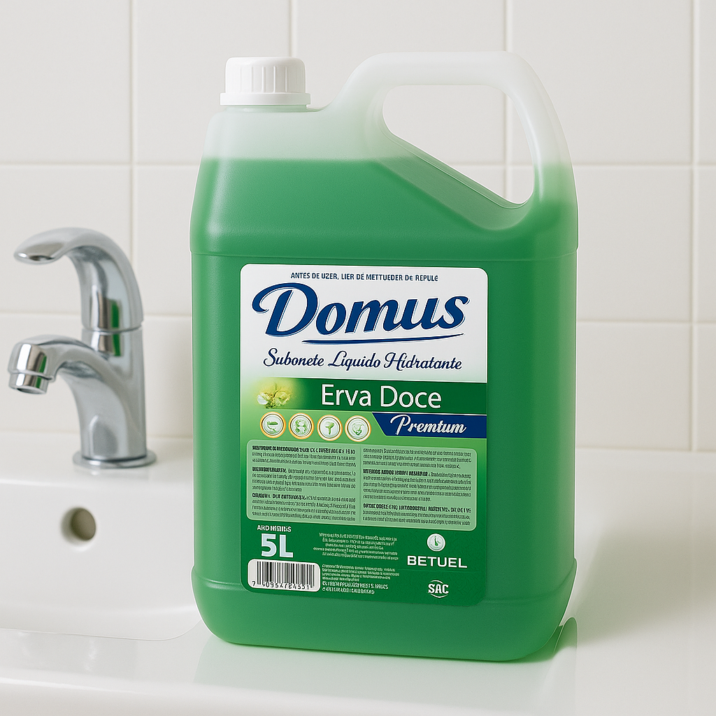 SABONETE LIQ DOMUS ERVA DOCE 5L - UN