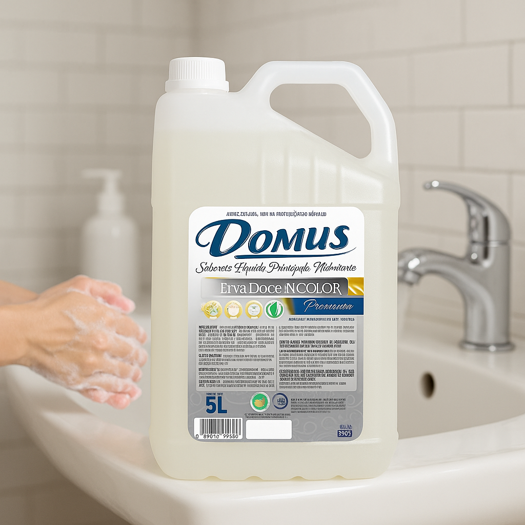 SABONETE LIQ DOMUS ERVA DOCE INCOLOR 5L
