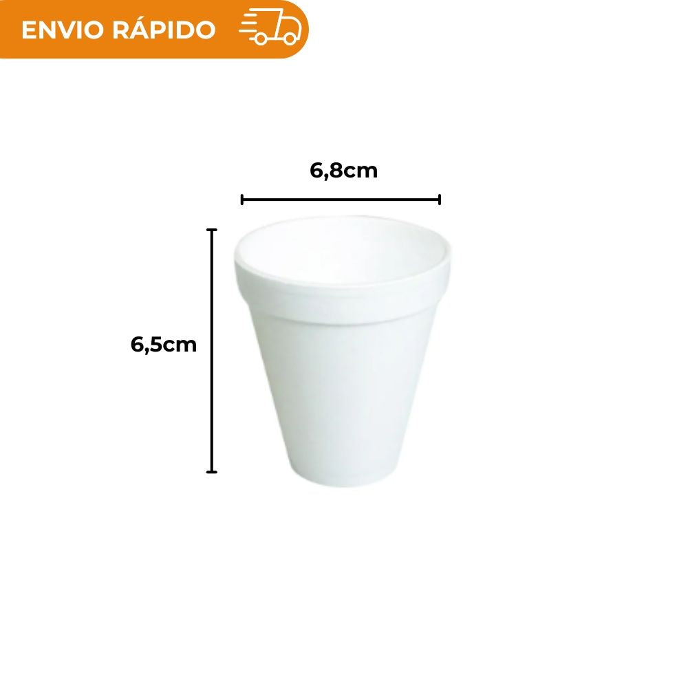 COPO ISOPOR 120 ML TERMICO - CCT-120 - CX C/40X25