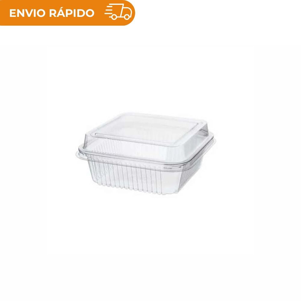 EMBALAGEM PET 1 DOCE QUADRADO - G 650. - CX C/300