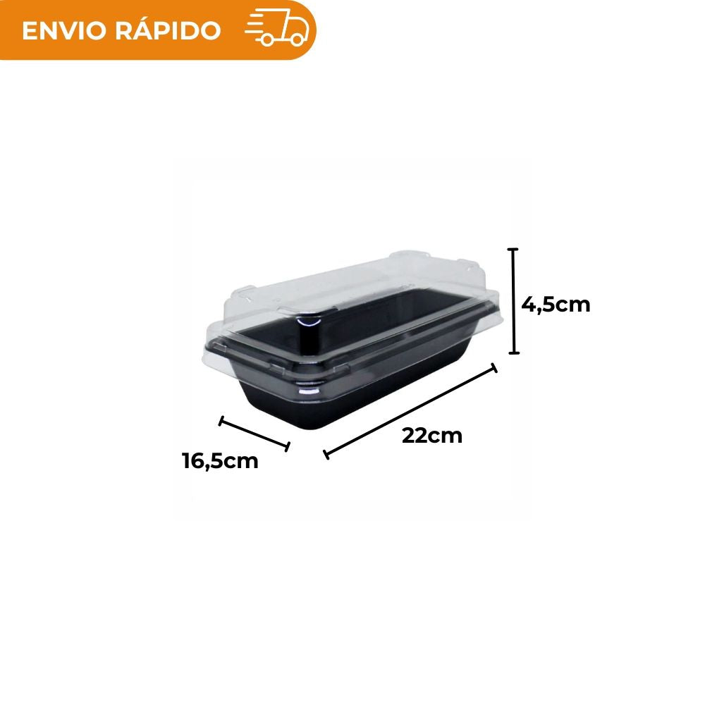 FORMA CPET P/BOLO INGLES TAMPA PET G 220 - CX C/100