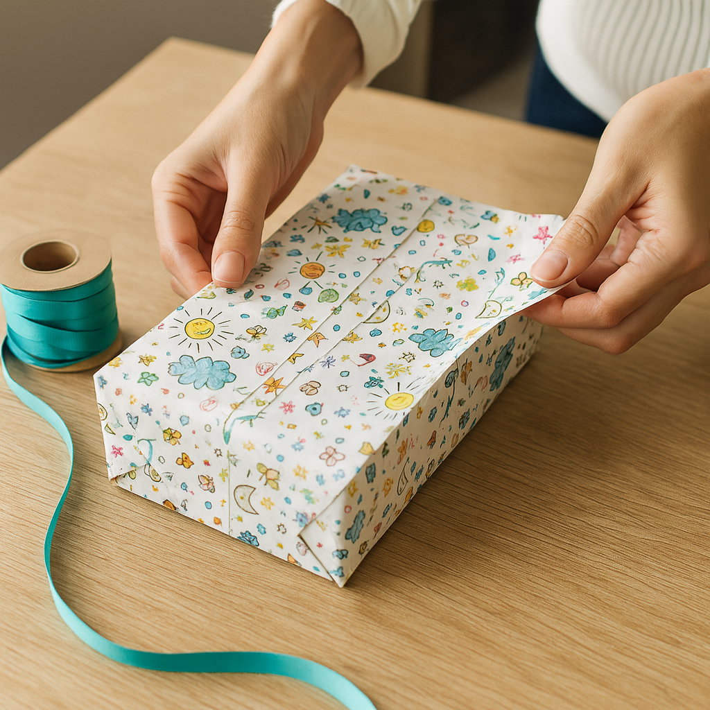 BOBINA DE PAPEL PRESENTE RISCOS - 40CM