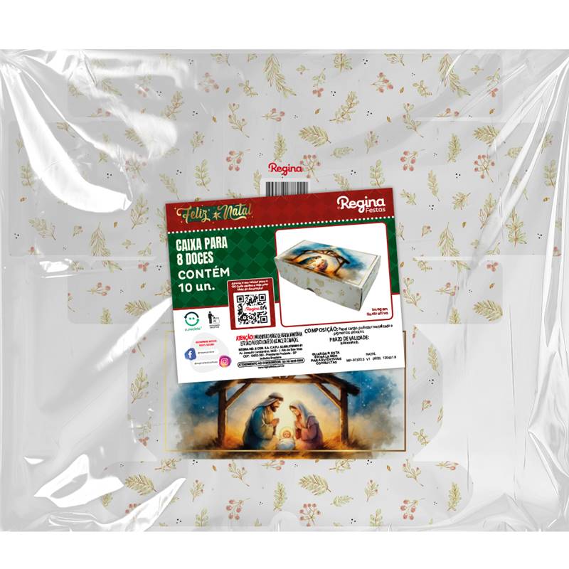CAIXA 8 DOCES ESPERANÇA NATAL - UN