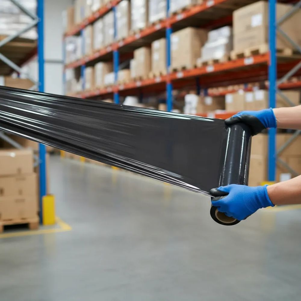 STRETCH C/ TUBETE 50X0,25 PRETO- BOB C/130M