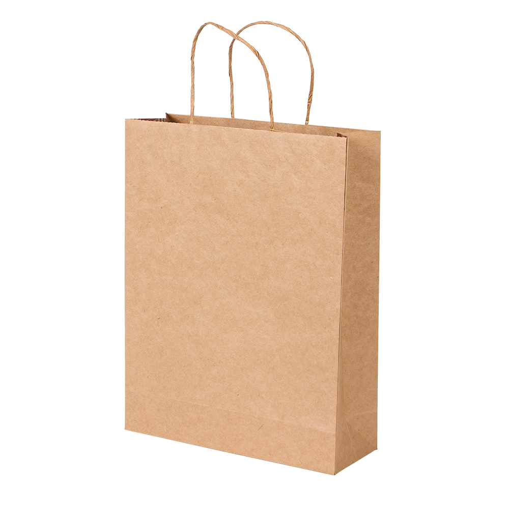 SACOLA PAPEL 16X12X7 KRAFT - PC 25