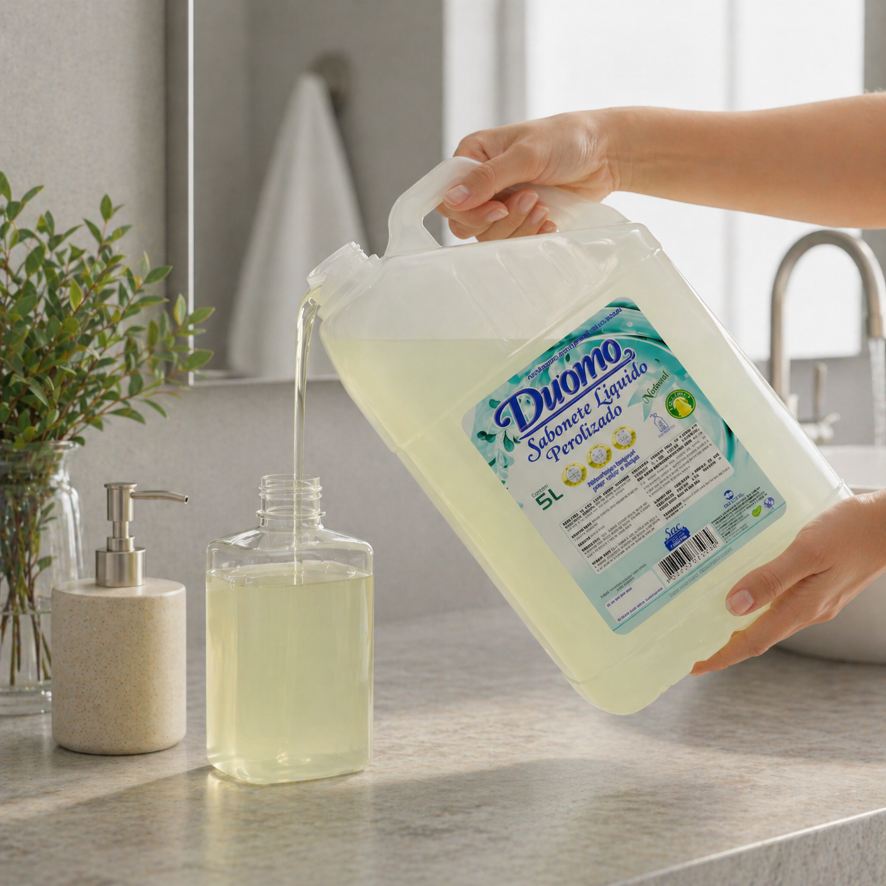 SABONETE LIQ PEROL. DUOMO NATURAL 5L - UN