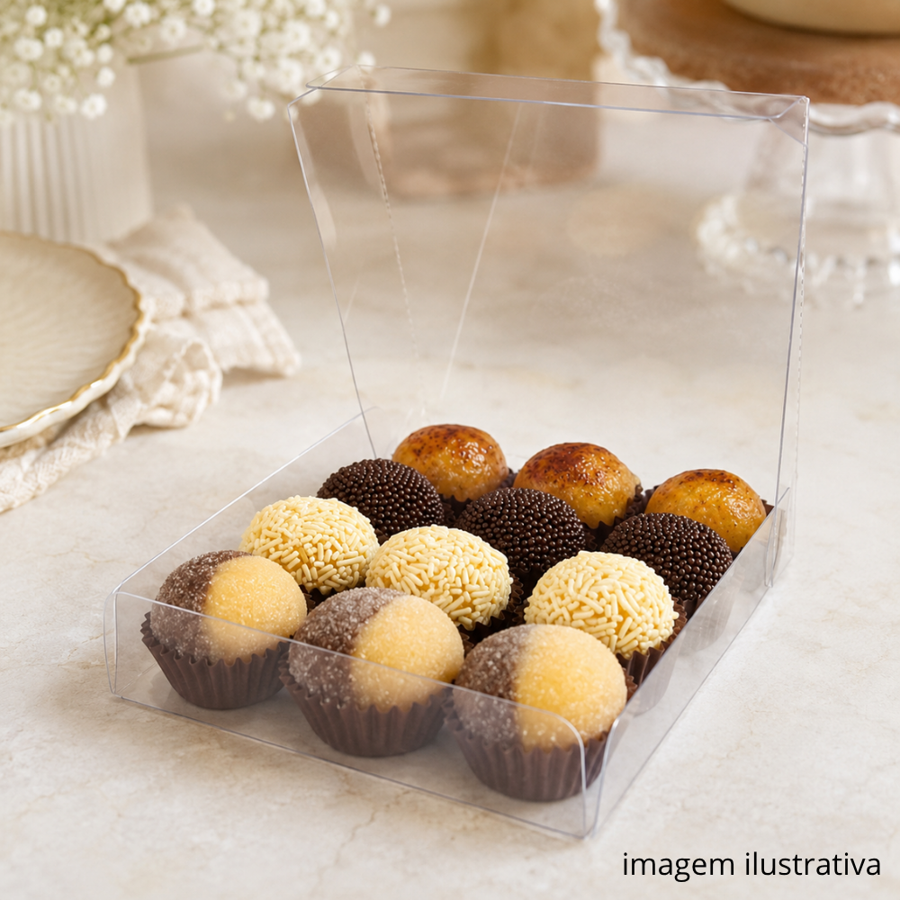 EMBALAGEM PARA DOCES CRISTAL