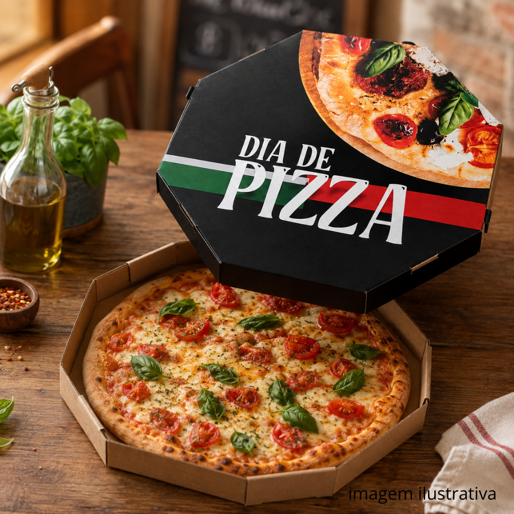 EMB. P/PIZZA 35CM BRANCA IMPRESSA DIA - PC C/25