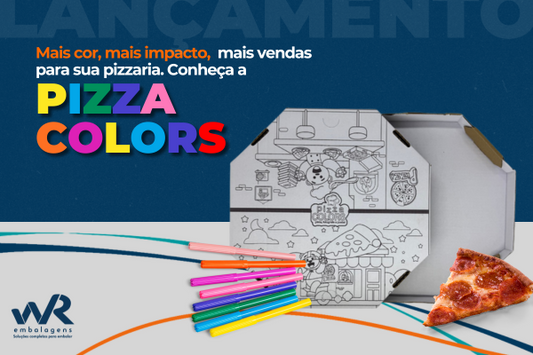 Tendência: Conheça a Pizza Colors!