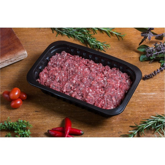 BANDEJA ALTA BARREIRA 18X25X5 PRETA - CX C/260