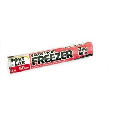 SACO PLASTICO FREEZER 23X36 3KG C/100 - FD C/24 RL