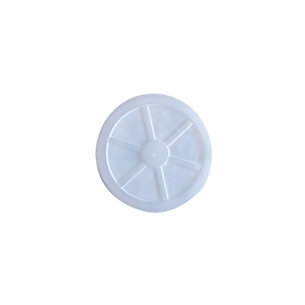 TAMPA PLASTICA 120/180 TRANSP PS TPT-120 - CX C/10X100